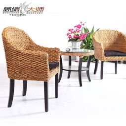 藤編大師㊣藤家具廠家直銷特價藤藝家具 陽臺休閑椅藤椅藤餐椅
