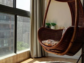 2018室內(nèi)秋千藤椅圖片 房天下裝修效果圖