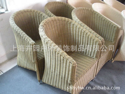 【100%工廠直銷】鋁合金編藤戶外桌椅/編藤桌仿藤椅/來樣來圖加工】價格,廠家,圖片,椅子、凳、榻,上?；軋@戶外裝飾制品-