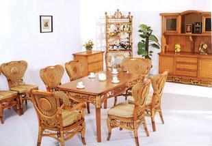 【藤家具 藤椅 藤沙發(fā) 藤搖椅 藤吊椅 CS-026帝豪餐椅餐臺(tái)】價(jià)格,廠家,批發(fā),椅、凳、榻